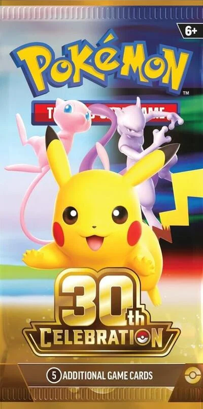 30th Celebration English booster pack artwork