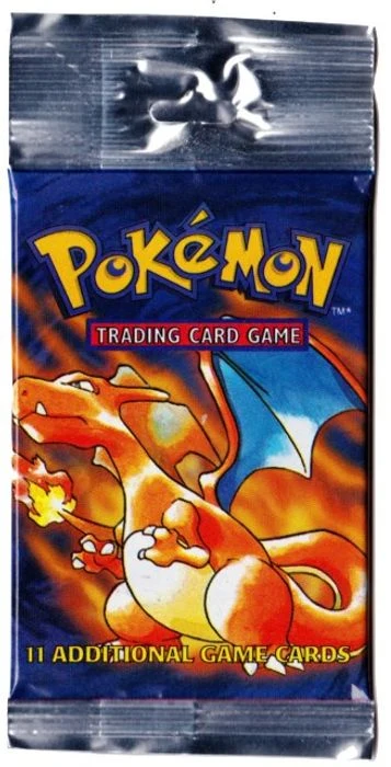 Base Set English booster pack artwork