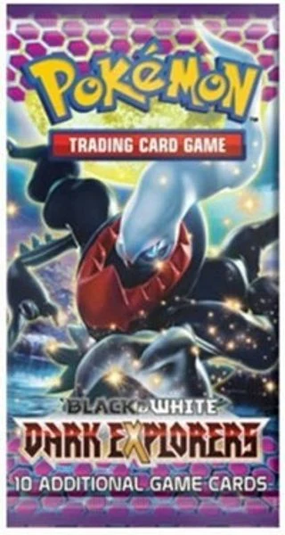 Dark Explorers English booster pack artwork