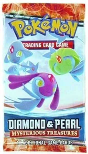 Mysterious Treasures English booster pack artwork