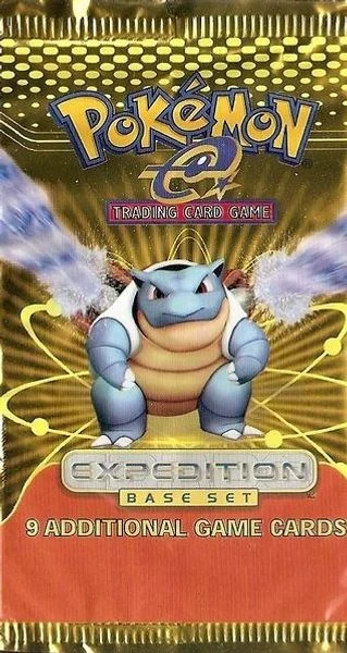 Expedition Base Set English booster pack artwork