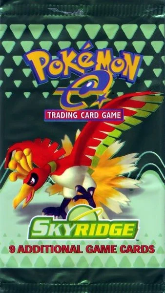 Skyridge English booster pack artwork