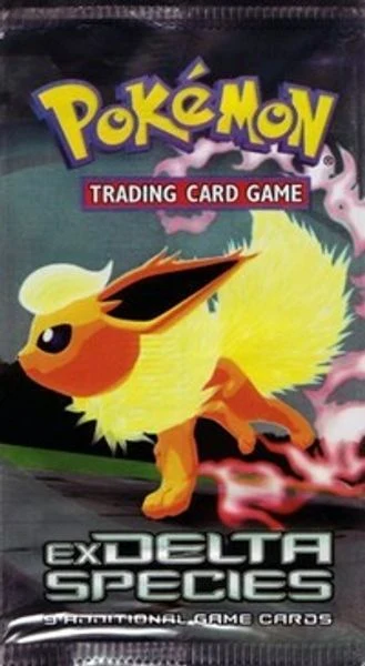 Delta Species English booster pack artwork