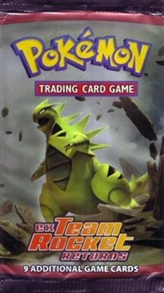 Team Rocket Returns English booster pack artwork