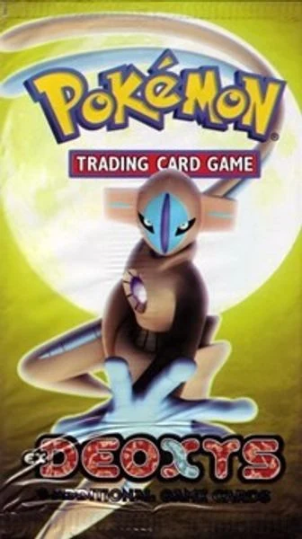 Deoxys English booster pack artwork
