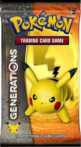 Generations English booster pack artwork