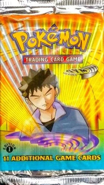 Gym Heroes English booster pack artwork