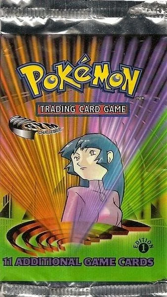 Gym Challenge English booster pack artwork