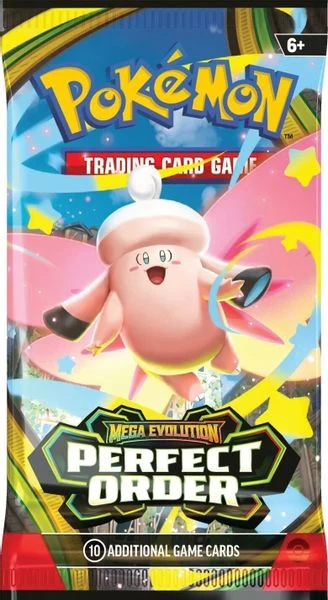 Perfect Order English booster pack artwork