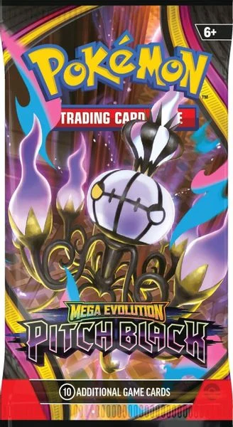 Pitch Black English booster pack artwork