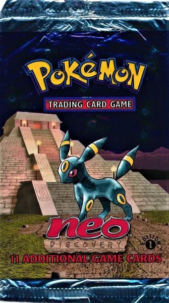 Neo Discovery English booster pack artwork