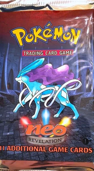 Neo Revelation English booster pack artwork