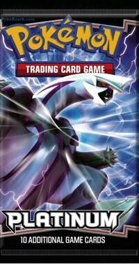 Platinum English booster pack artwork
