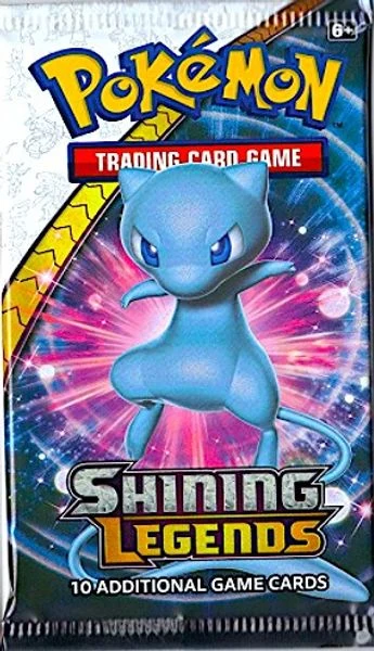 Shining Legends English booster pack artwork