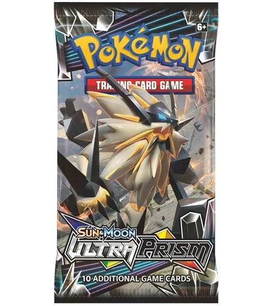 Ultra Prism English booster pack artwork