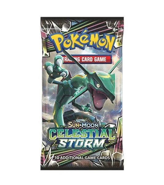 Celestial Storm English booster pack artwork