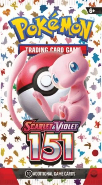 151 English booster pack artwork