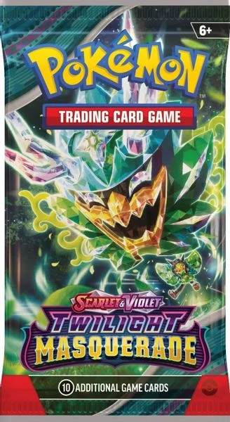 Twilight Masquerade English booster pack artwork