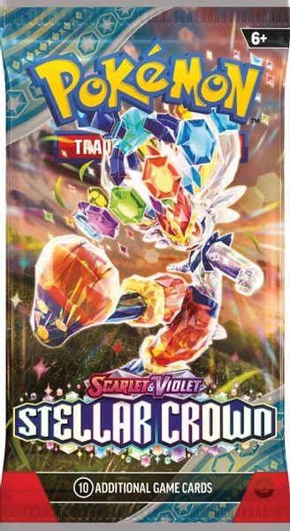 Stellar Crown English booster pack artwork