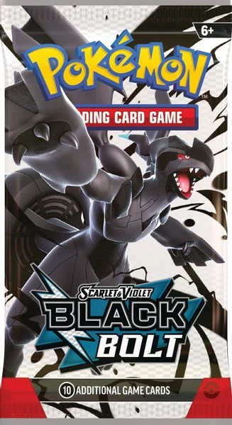 Black Bolt English booster pack artwork