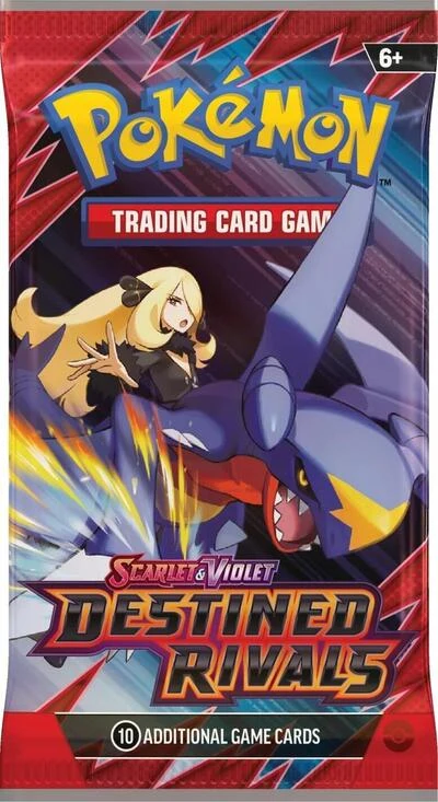 Destined Rivals English booster pack artwork