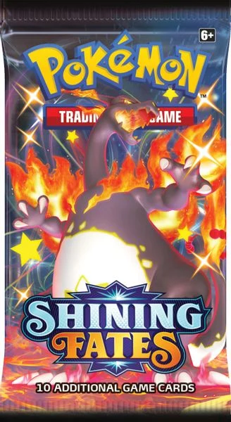 Shining Fates English booster pack artwork