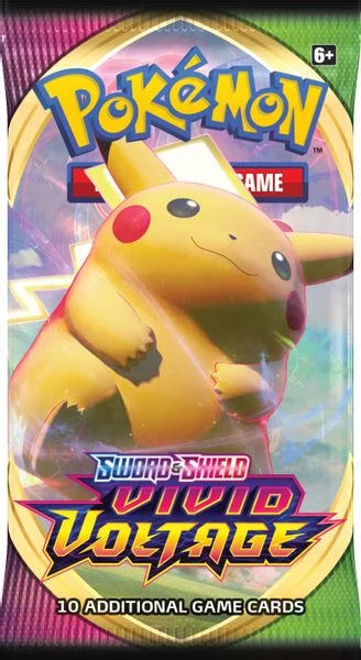 Vivid Voltage English booster pack artwork
