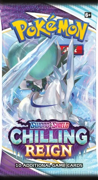 Chilling Reign English booster pack artwork