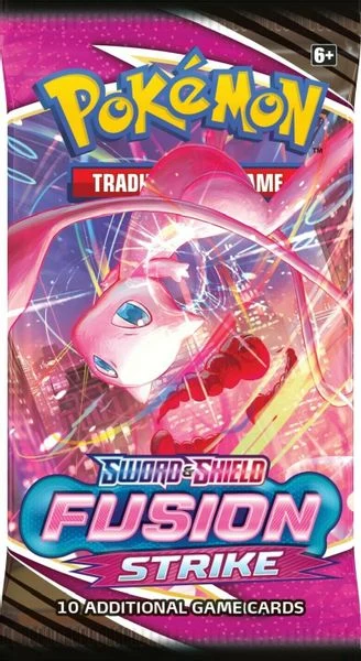 Fusion Strike English booster pack artwork