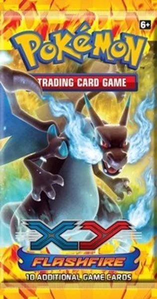 Flashfire English booster pack artwork