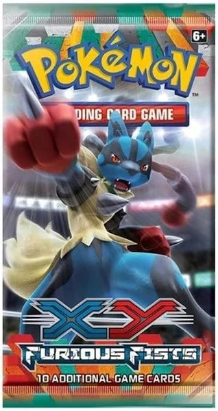 Furious Fists English booster pack artwork