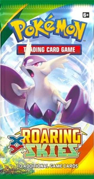 Roaring Skies English booster pack artwork