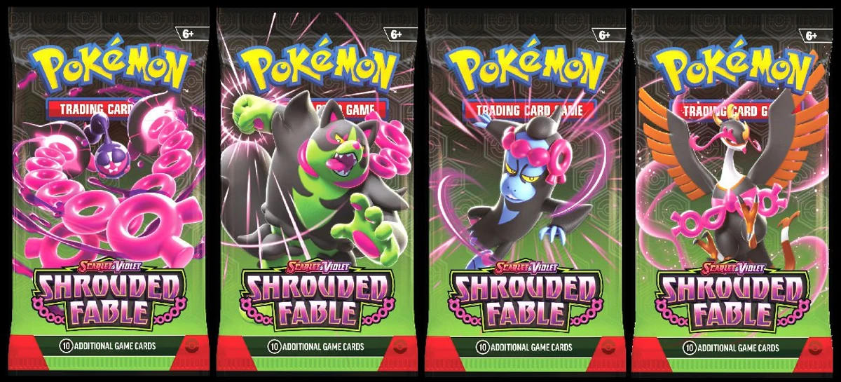 Shrouded Fable English booster pack artwork