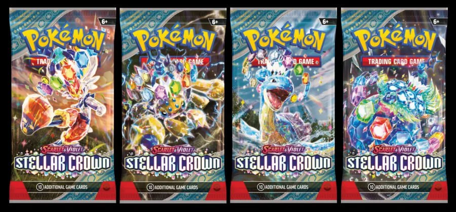 Stellar Crown English booster pack artwork