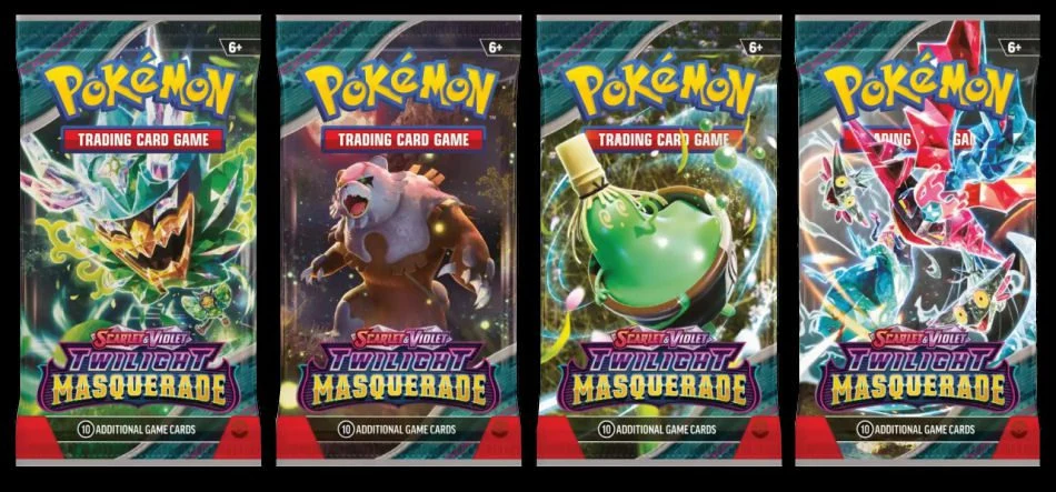 Twilight Masquerade English booster pack artwork
