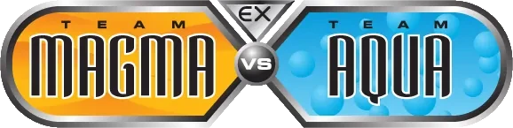 Team Magma vs Team Aqua set artwork