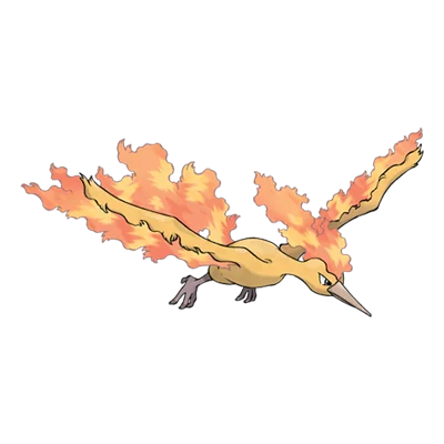Moltres official artwork
