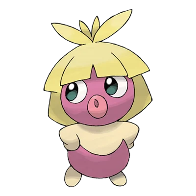 Smoochum official artwork