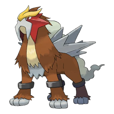 Entei official artwork