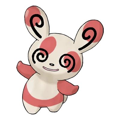 Spinda official artwork
