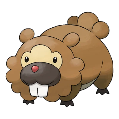 Bidoof official artwork